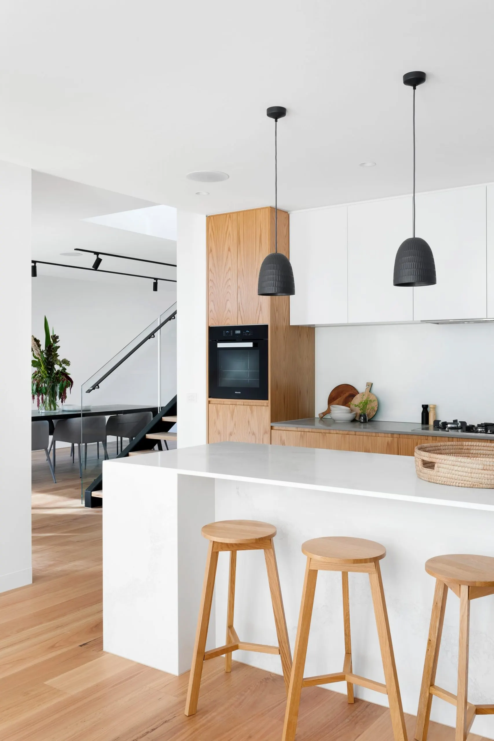 Interior de una cocina reformada